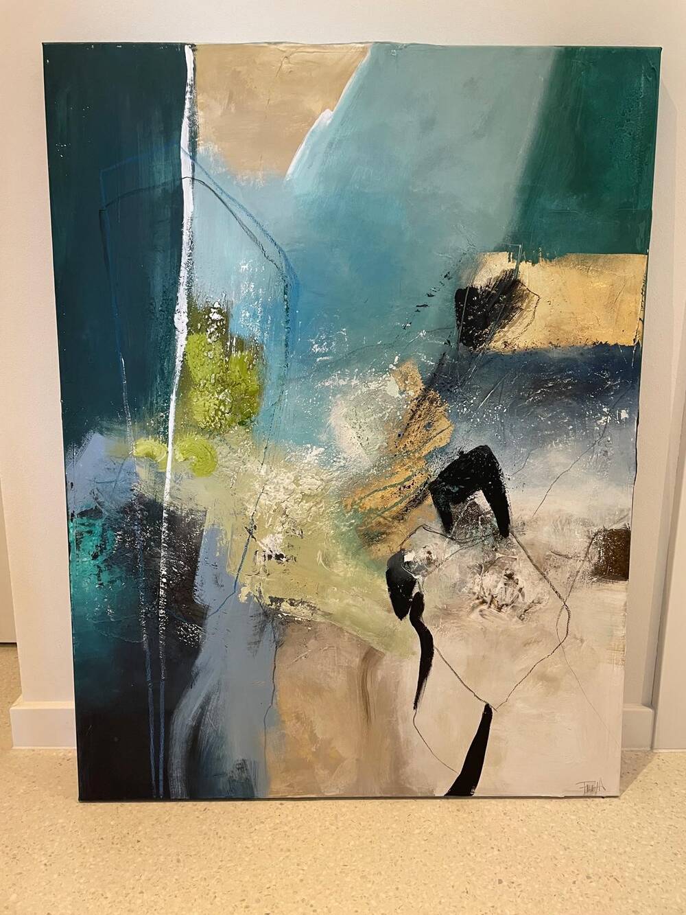 Malerifabrikken  Freja "Take out" 90 x 120 cm