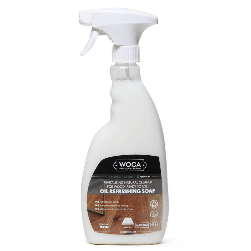 Woca, Oil Refreshing Soap in Spray, Natur, 0,75ltr, Reicht für ca. ., (VE6)