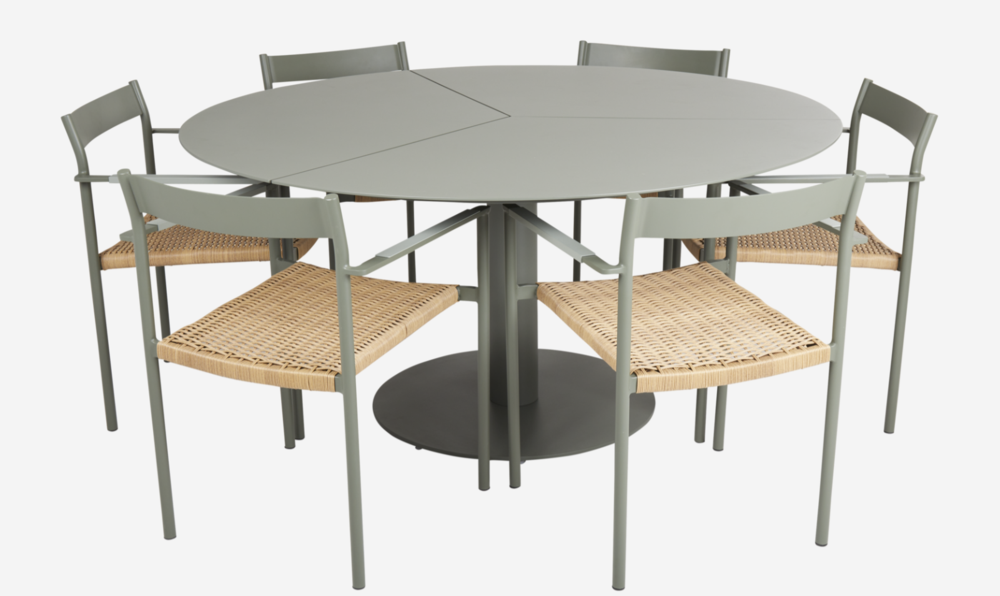 Diningstuhl DK Dusty Nordic/Natur (nur im Store Mallorca)